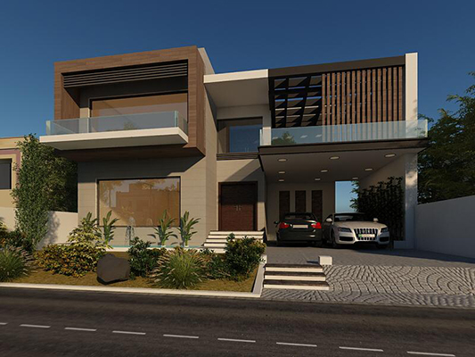 Modern House Elevation